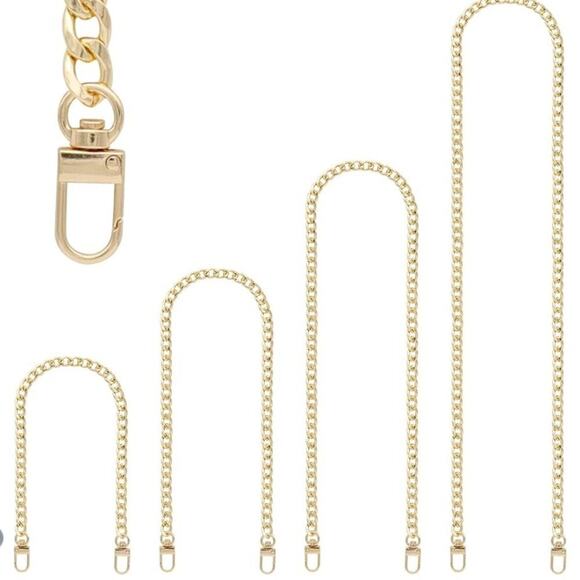 Replacement Chain Straps – Gold, Silver & Gunmetal (Set of 4) - Picture 4 of 9